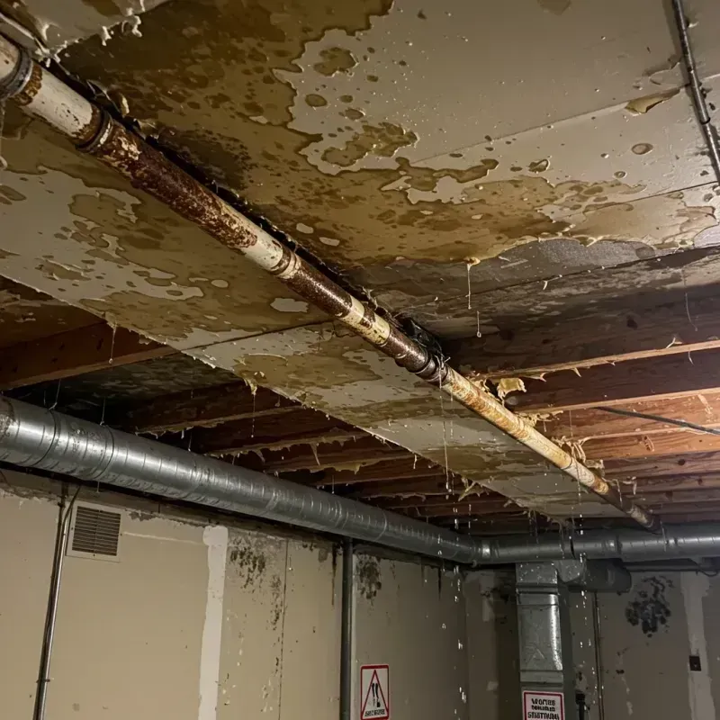 Ceiling Water Damage Repair in Lake in the Hills, IL